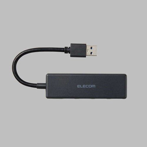 エレコム [4ﾎﾟｰﾄ] USB3.2ハブ(ｺﾝﾊﾟｸﾄﾀｲﾌﾟ) U3H-H040BK