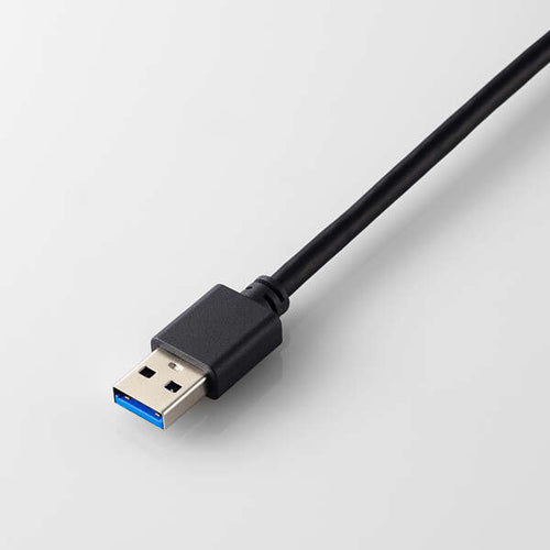 エレコム [4ﾎﾟｰﾄ] USB3.2ハブ(ｺﾝﾊﾟｸﾄﾀｲﾌﾟ) U3H-H040BK