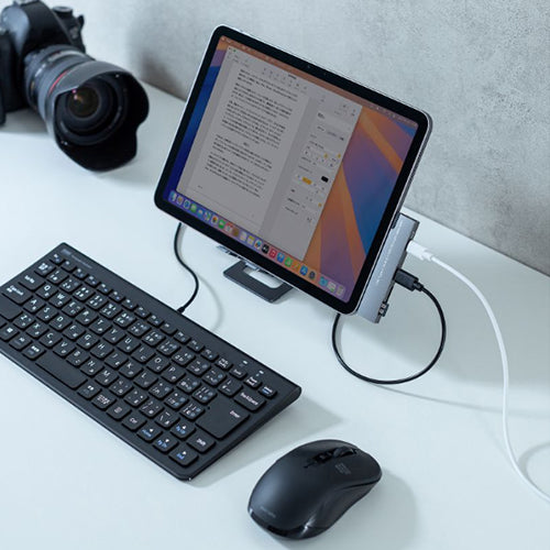 サンワサプライ [2ﾎﾟｰﾄ] USB 3.0ハブ(Type-C/ｶｰﾄﾞﾘｰﾀﾞｰ付) USB-5TCPC31GM