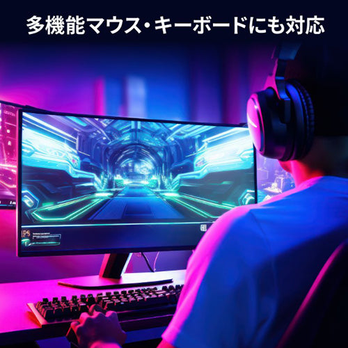 サンワサプライ パソコン切替器(DisplayPort) SW-KVM2DPUUS