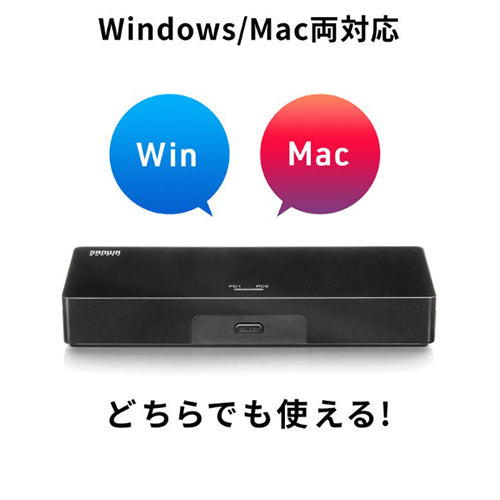サンワサプライ パソコン切替器(DisplayPort) SW-KVM2DPUUS