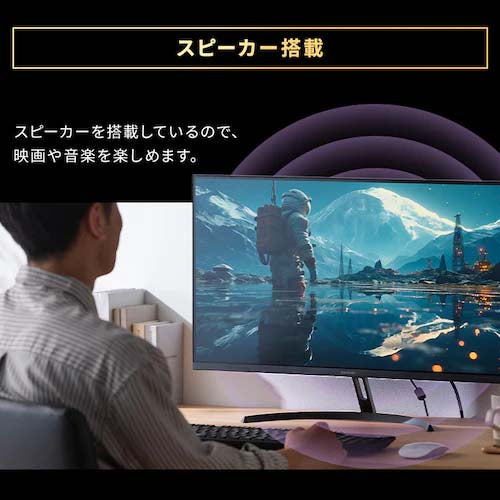 アイリスオーヤマ（IRIS　OHYAMA） 27.0インチ 液晶ディスプレイ DT-JF275S-B