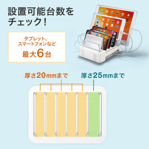 サンワサプライ 140x190x86mm ﾀﾌﾞﾚｯﾄ・ｽﾏｰﾄﾌｫﾝｽﾀﾝﾄﾞ PDA-STN21WN2