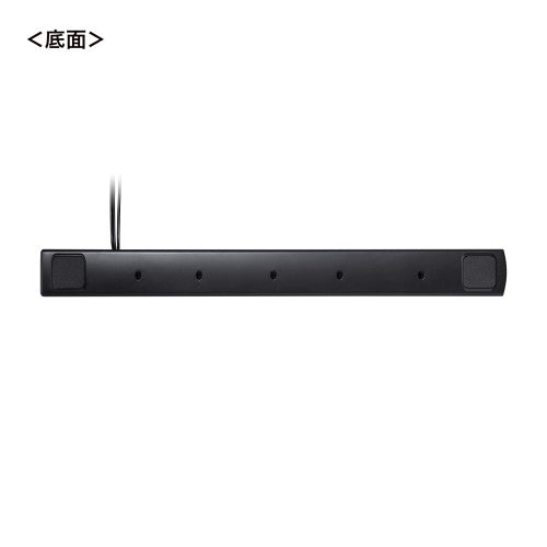 サンワサプライ 450x 50x 50mm  ｻｳﾝﾄﾞﾊﾞｰｽｽﾋﾟｰｶｰ(ﾃﾚﾋﾞ･PC用 MM-SPSBA3