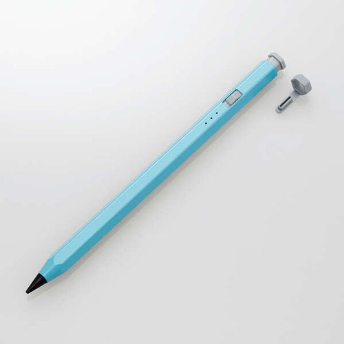 エレコム φ10x160mm 鉛筆型ﾀｯﾁﾍﾟﾝ(iPad/充電/ﾌﾞﾙｰ) P-TPACAPEN01BU