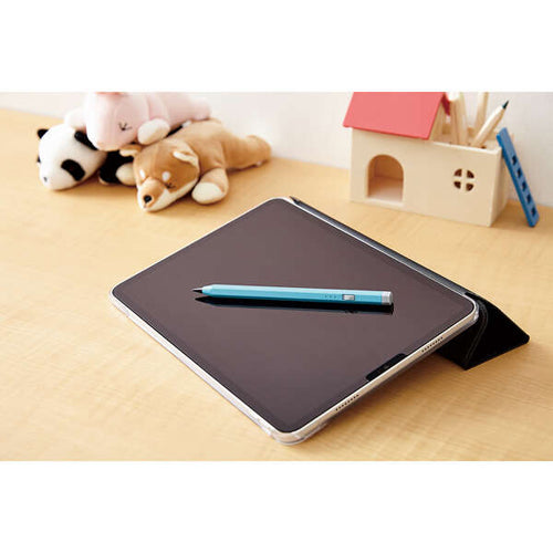 エレコム φ10x160mm 鉛筆型ﾀｯﾁﾍﾟﾝ(iPad/充電/ﾌﾞﾙｰ) P-TPACAPEN01BU