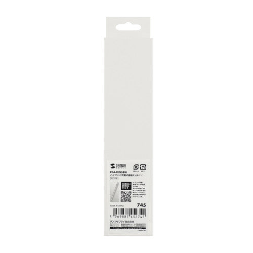 サンワサプライ φ 9.1x165.5mm ﾀｯﾁﾍﾟﾝ(充電式/iPad・汎用) PDA-PEN58W