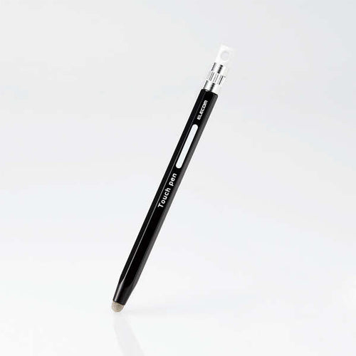 エレコム φ7x120mm 非通電タッチペン(ブラック) P-TPENSEBK