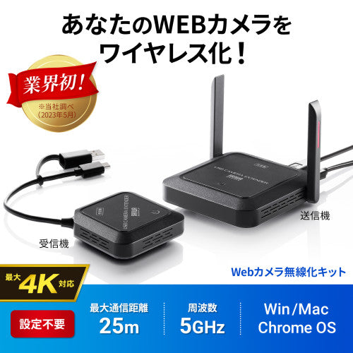 サンワサプライ WEBカメラ無線化キット CMS-EXW01