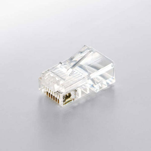 エレコム LANケーブルコネクター（CAT5e対応/10個） LD-RJ45T10A2