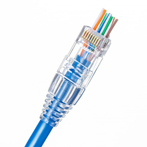 サンワサプライ LANｹｰﾌﾞﾙｺﾈｸﾀｰ（CAT6A対応/100個） ADT-6ARJKNH-100