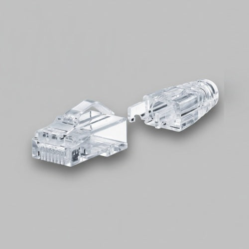 サンワサプライ LANｹｰﾌﾞﾙｺﾈｸﾀｰ（CAT6A対応/100個） ADT-6ARJKNH-100