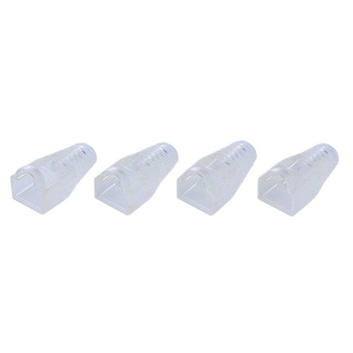 サンワサプライ RJ45プラグ保護カバー(ｸﾘｱｰ/ 10個) ADT-MC6-10