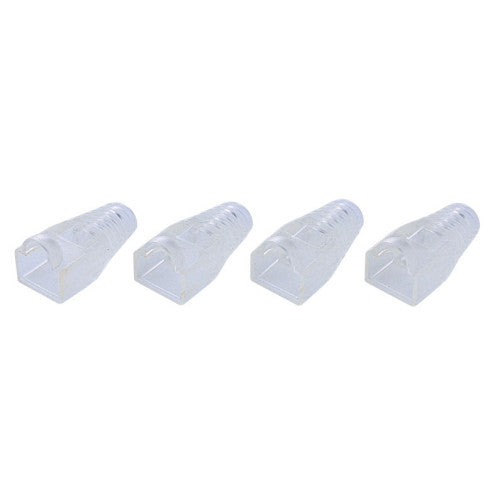 サンワサプライ RJ45プラグ保護カバー(ｸﾘｱｰ/ 100個) ADT-MC6-100