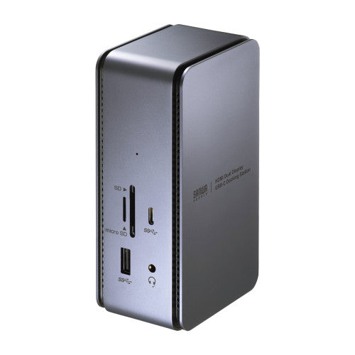 サンワサプライ [USB TypeC] ﾄﾞｯｷﾝｸﾞｽﾃｰｼｮﾝ(4K対応) USB-CVDK12