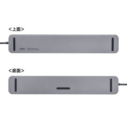 サンワサプライ [USB TypeC] ﾄﾞｯｷﾝｸﾞｽﾃｰｼｮﾝ(3画面対応) USB-CVDK13