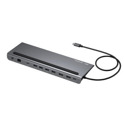 サンワサプライ [USB TypeC] ﾄﾞｯｷﾝｸﾞｽﾃｰｼｮﾝ(3画面/4K対応) USB-CVDK14