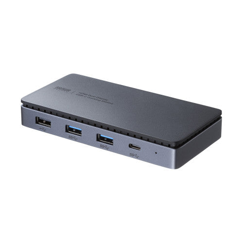 サンワサプライ [USB TypeC] ﾄﾞｯｷﾝｸﾞｽﾃｰｼｮﾝ(2画面/LAN付) USB-CVDK15