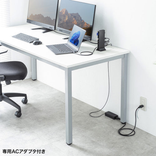 サンワサプライ [USB TypeC] ﾄﾞｯｷﾝｸﾞｽﾃｰｼｮﾝ(2画面/ｱﾀﾞﾌﾟﾀ USB-CVDK16