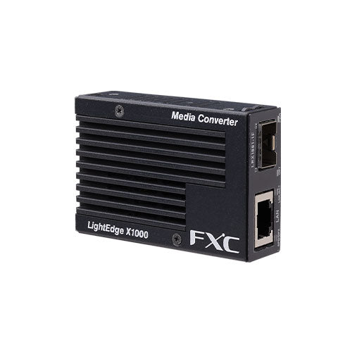 FXC ｷﾞｶﾞﾋﾞｯﾄ対応ﾒﾃﾞｨｱｺﾝﾊﾞｰﾀ(SFPﾀｲﾌﾟ) LEX1881-1F