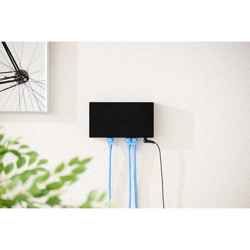 エレコム 154.5x85x26mm [8ﾎﾟｰﾄ]スイッチングハブ EHC-LQ01-8