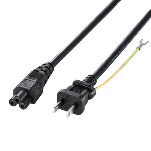 サンワサプライ AC125V/7A   ﾉｰﾄPC用電源コード(3P/2.0m) KB-DM3S-2
