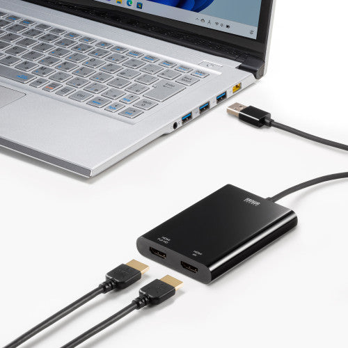 サンワサプライ [USB3.1-HDMI] ﾃﾞｨｽﾌﾟﾚｲｱﾀﾞﾌﾟﾀｰ(4K対応) USB-CVU3HD5