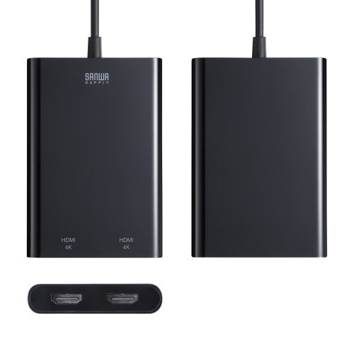 サンワサプライ [USB3.1-HDMI] ﾃﾞｨｽﾌﾟﾚｲｱﾀﾞﾌﾟﾀｰ(4K対応) USB-CVU3HD6