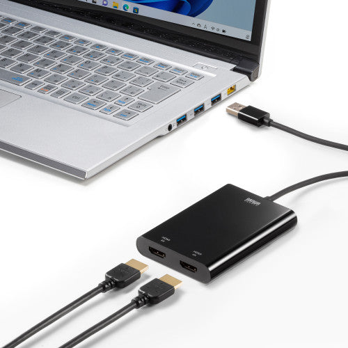 サンワサプライ [USB3.1-HDMI] ﾃﾞｨｽﾌﾟﾚｲｱﾀﾞﾌﾟﾀｰ(4K対応) USB-CVU3HD6