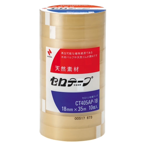 ニチバン 18mmx35m セロテープ[R](10巻) CT405AP-18