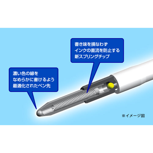 三菱鉛筆（uni） 0.38mm 極細ボールペン(赤/10本) SXN150381P.15