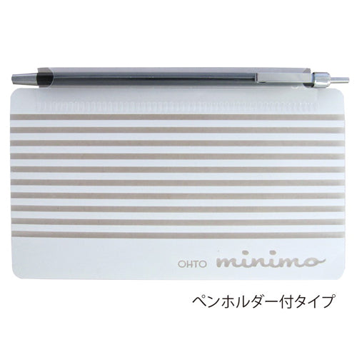 ESCO（エスコ） 0.5mm ミニボールペン(黒/ﾌﾞﾗｯｸ/ﾎﾙﾀﾞｰ付) EA765MG-801
