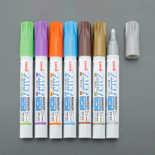 三菱鉛筆（uni） ７本組[中字] ペイントマーカーセット ※ESCOオリジナルセット品