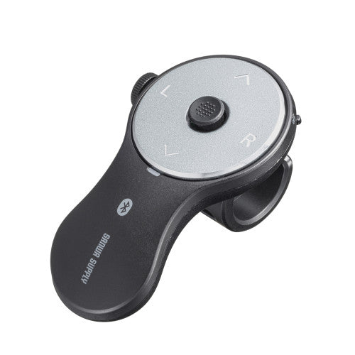 サンワサプライ Bluetoothﾌﾟﾚｾﾞﾝﾃｰｼｮﾝﾏｳｽ(ﾘﾝｸﾞ型/ｽｸﾛｰﾙ付） MA-BTRING5BK