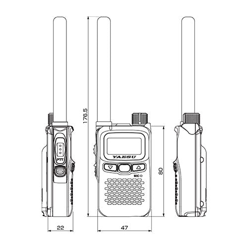 YAESU トランシーバー[Bluetooth対応/防水･防塵型 SRS30-BT