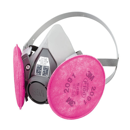 3M [RL3] 防塵マスク(M/交換用ﾌｨﾙﾀｰ付) 6000/2091-RL3