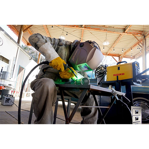 スター電器製造(SUZUKID) #4-#13 自動遮光溶接面(ﾌﾞﾙｰﾌｨﾙﾀｰ/ﾜｲﾄﾞ) EB-200B