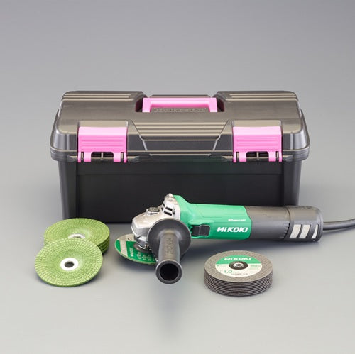 ＨｉＫＯＫＩ 100mm/1600W 電子ﾃﾞｨｽｸｸﾞﾗｲﾝﾀﾞｰｾｯﾄ G10VE2※ESCOオリジナルセット品