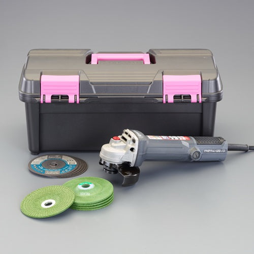 京セラ 100mm/ 730W ディスクグラインダーセット AG111※ESCOオリジナルセット品