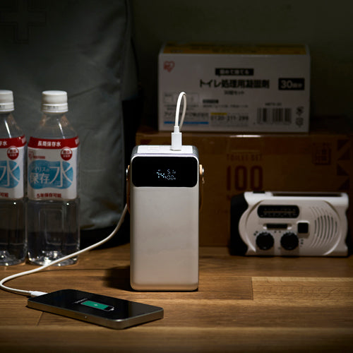 アイリスオーヤマ（IRIS OHYAMA） 60000mAh/222Wh  ポータブル電源 IBT-A60100-W