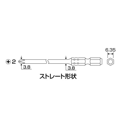 アネックスツール（Anex） #2x100mm [+]細硬ダイヤモンドビット(1本) ADSK-2100