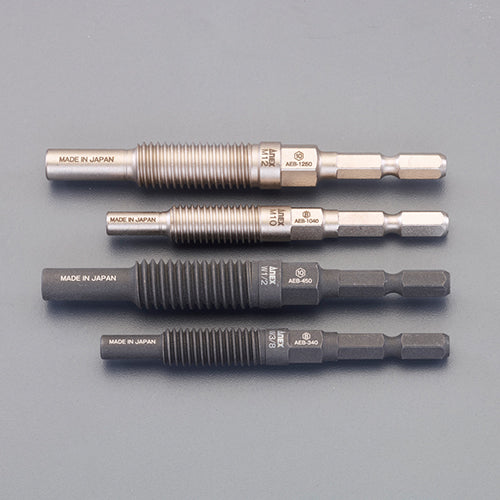 アネックスツール（Anex） 4本組 [六角軸]アンカー抜きビットセット ※ESCOオリジナルセット品