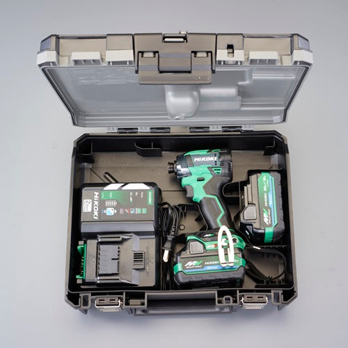 ＨｉＫＯＫＩ DC36V インパクトドライバーセット(充電式) WH36DD(2XHLSZ)※ESCOオリジナルセット品