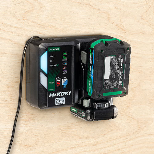 ＨｉＫＯＫＩ 10.8-36V 2ﾎﾟｰﾄ急速充電器 UC18YDML(S)