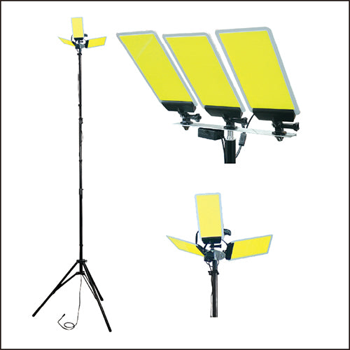 ヤザワコーポレーション AC100V/70Wx3灯 作業灯/ＬＥＤ(ｽﾀﾝﾄﾞ付) SL007