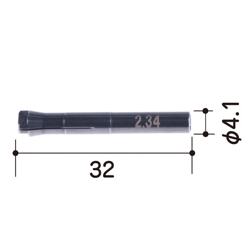 永興電機工業（E-FORCE） φ2.34mm コレットチャック(ロータリー用) DCC23