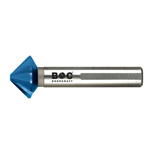 ESCO（エスコ） 12.4mm ｶｳﾝﾀｰｼﾝｸ(8mm軸･HSS･blue+ｺｰﾄ) EA827FF-162