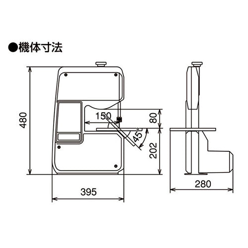 キソパワーツール AC100V/100W 卓上バンドソー 28170
