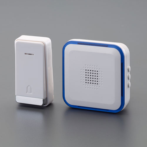 朝日電器（ELPA） [発電式] ワイヤレスチャイムセット(防雨) WC-S8090AC