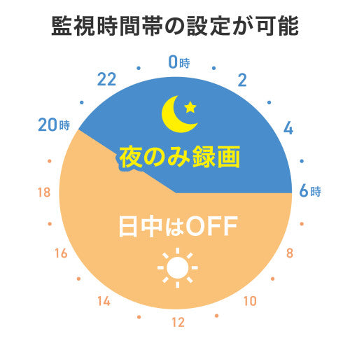 サンワサプライ [単3x4本]  センサー付暗視カメラ(防水型) CMS-SC07BK